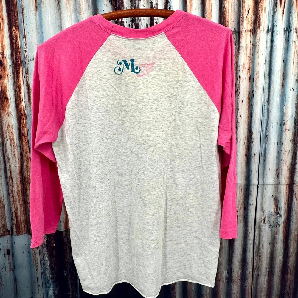Miranda Lambert Bandwagon Tour 2018 Raglan Shirt • Next Level • Size M - Picture 2 of 7
